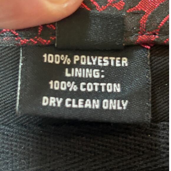 Goth Coquette Bustier Lace Up Corset 32 Blk Red Steampunk Victorian Style Witchy - Picture 8 of 10